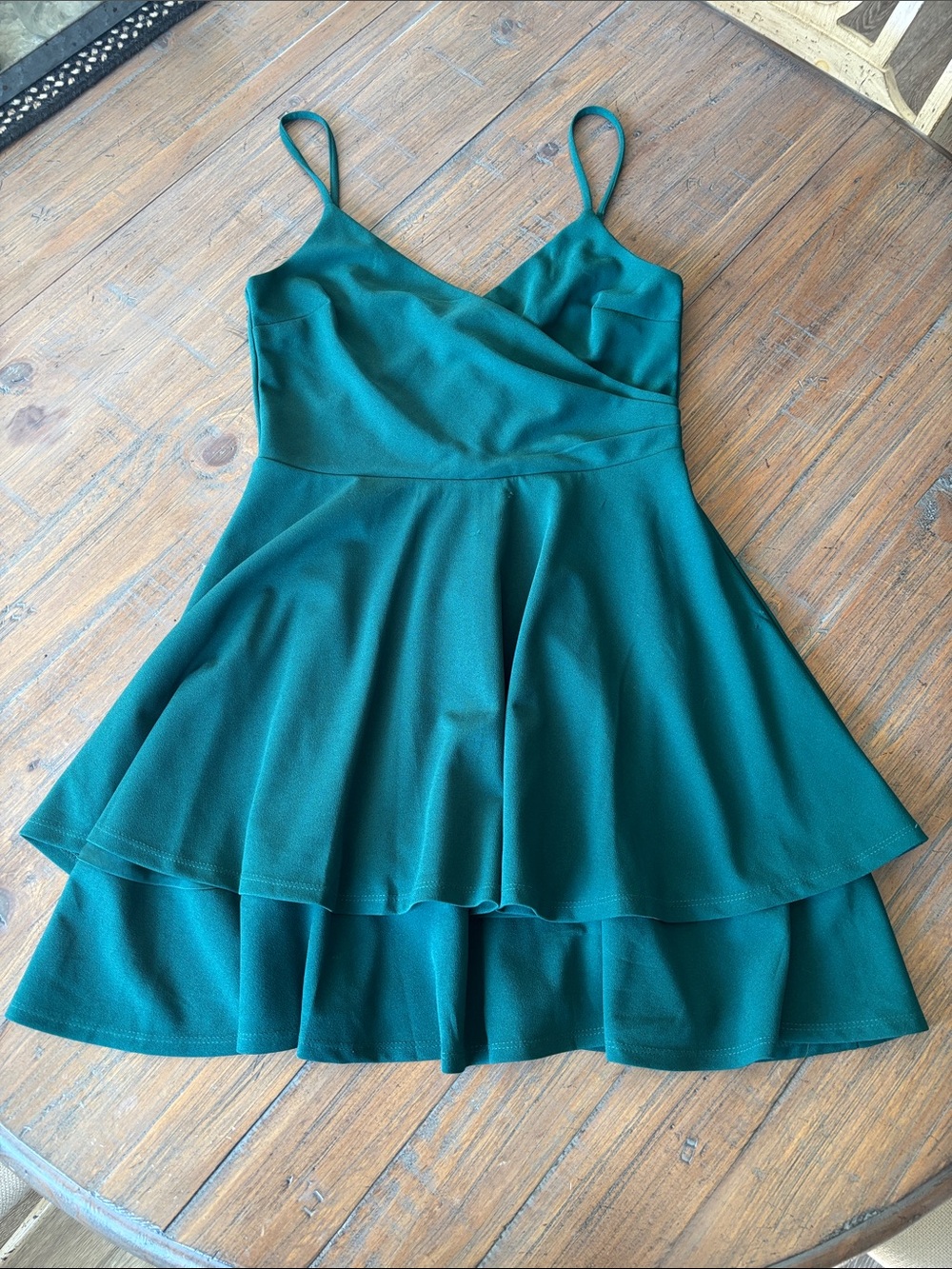 Honey & Rosie size L green dress